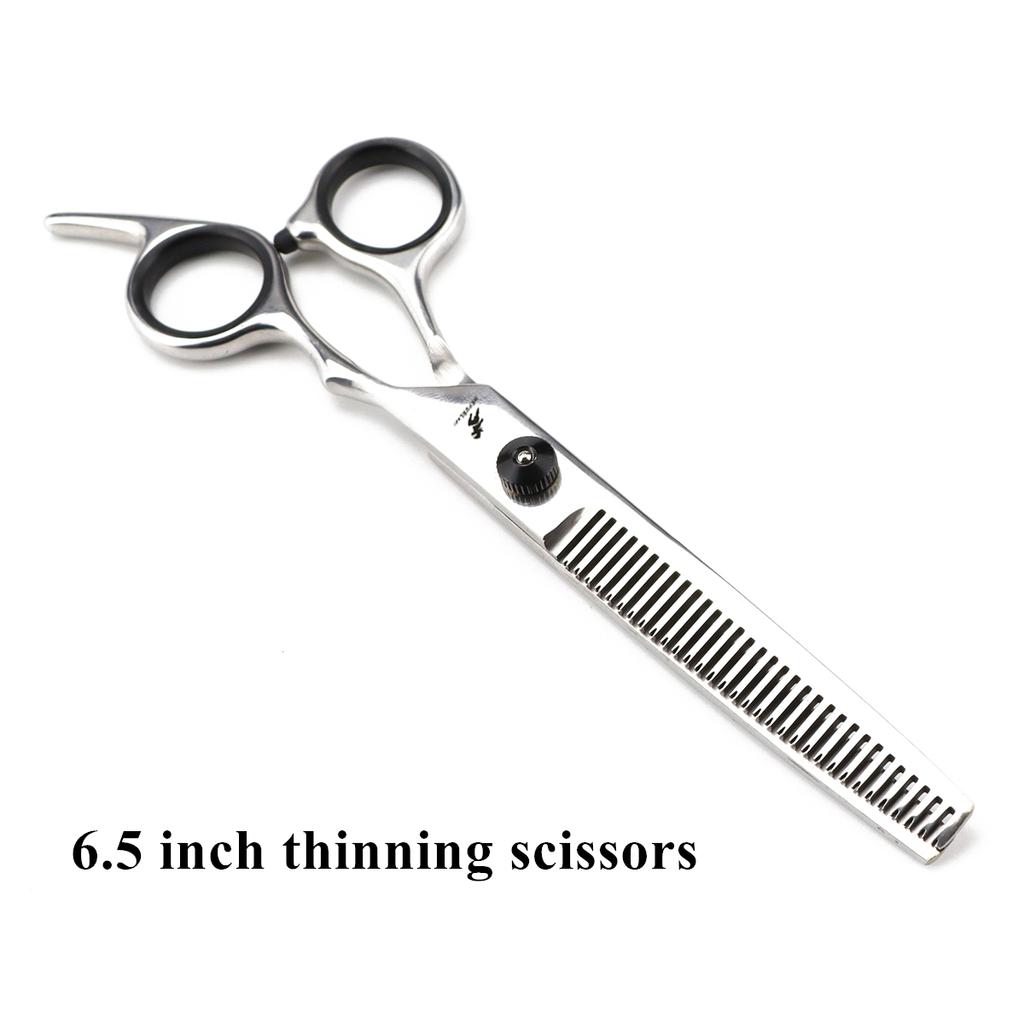 Hunde-Pflegescheren Japan Edelstahl Ausdünnscheren Abwärts gebogene Scheren Haustierscheren Gebogene Scheren Aufhellungsscheren Dropshipping