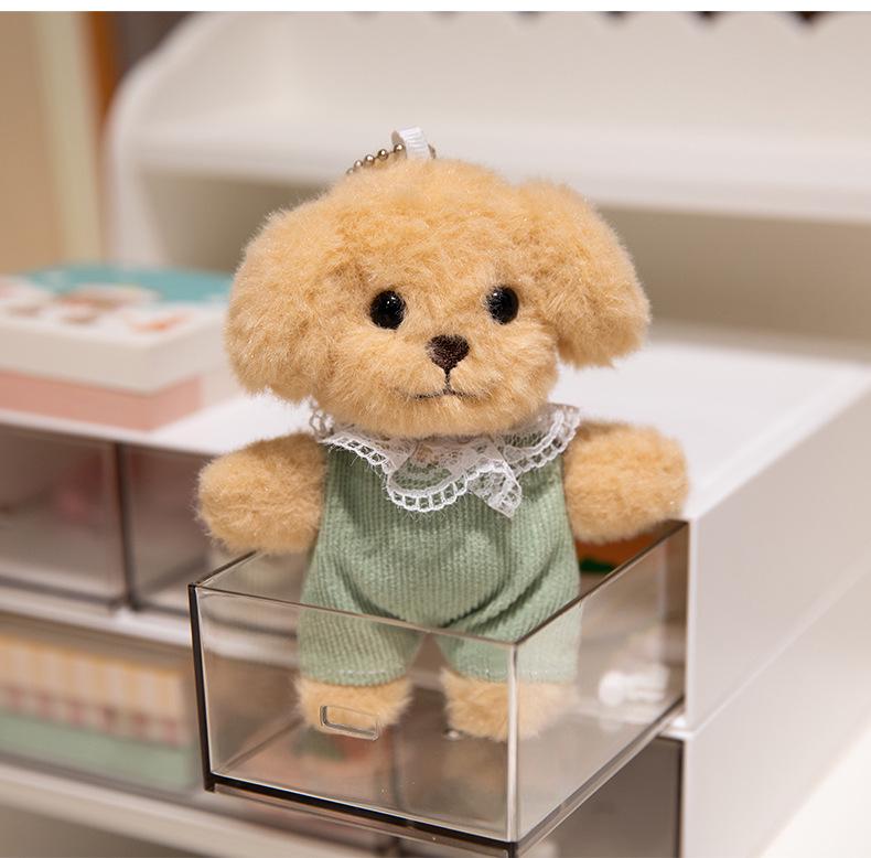 Little Red Book Cute Poodle Doll Plush Comfort Toy for Children