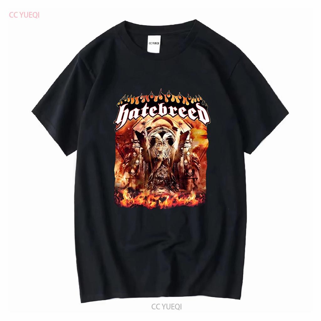 2006 Hatebreed Supremacy T Shirt U2611 Vintage Washed Casual Homme Comfortable Breathable Fashion Slightly Unisex Streetwear