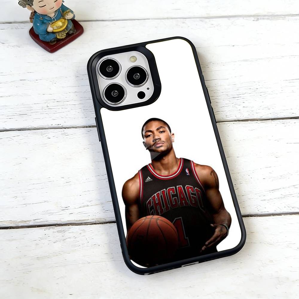 Derrick MVP Basketball Player Phone Case For iPhone17,16,15,14,13,12,11 Plus,Pro Magnetic with Magsafe Wireless Charging