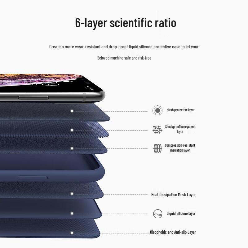 W&P Liquid Silicone iPhone Case