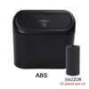 Car Trash Can  with Lid Dustbin Storage Garbage Bags Small Car Case Trash Bin Leak-proof Mini Automotive Accessories