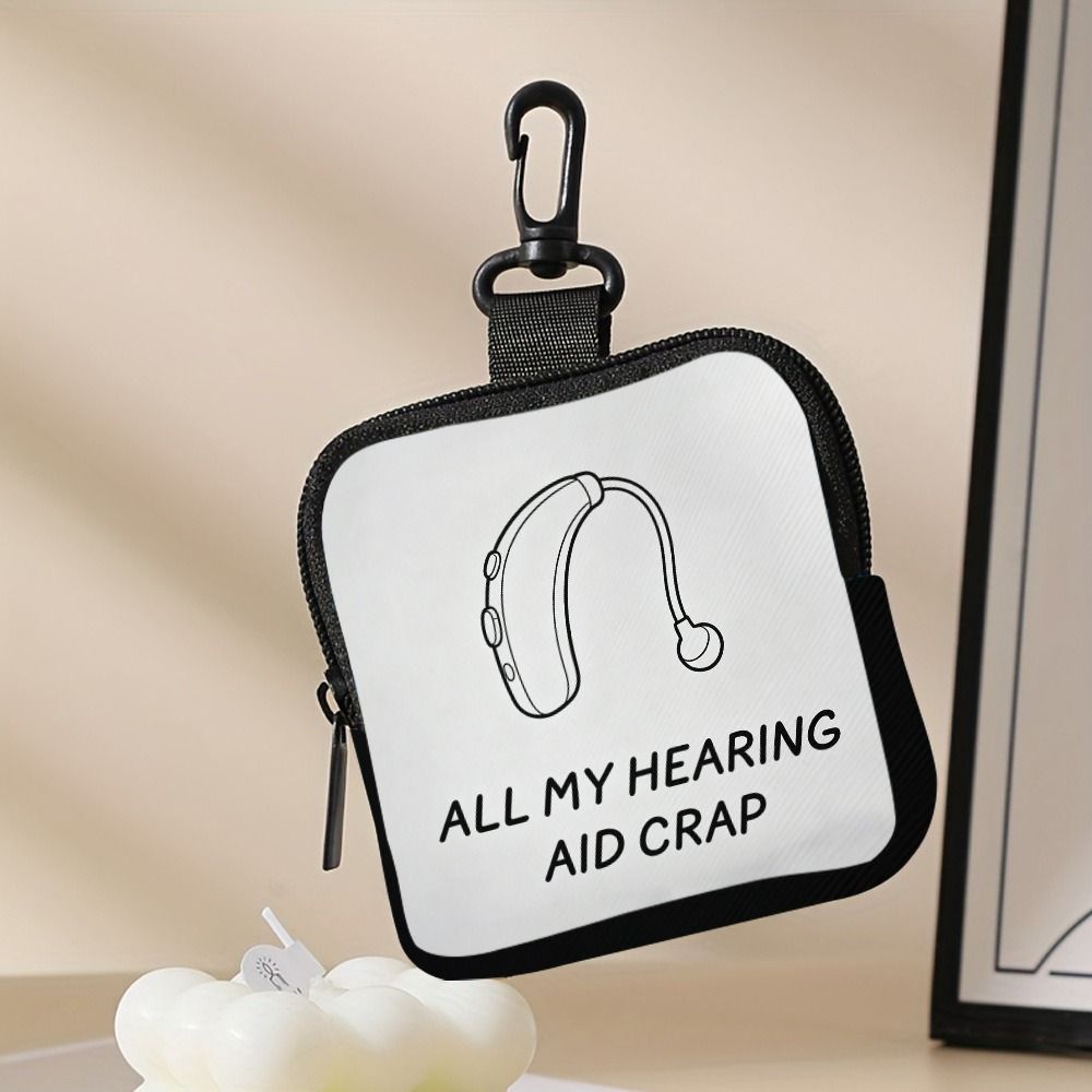 Trendy Mini Coin Purse Water-resistant PVC Earphone Bag Portable Lightweight Wallet Friends Gift