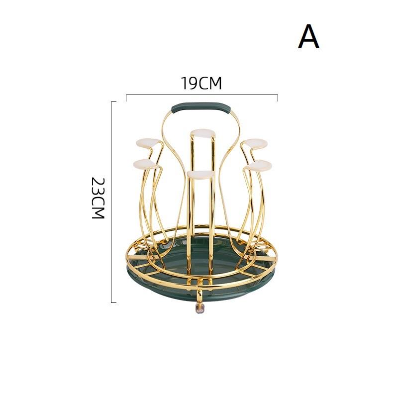 Подставка для сушки чашек вверх дном, экономящая место, большой вместимости, органайзер для чашек, подставка для украшения дома, кухни, бара