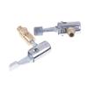 Portable Inflatable Pump For Car Tire Air Chuck Compressor Tire Inflator Tire Chuck With Barb Connector For Hose Repair