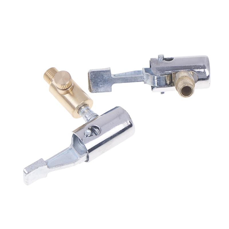 Portable Inflatable Pump For Car Tire Air Chuck Compressor Tire Inflator Tire Chuck With Barb Connector For Hose Repair