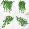 Decorative Plastic Plant Wall Panel With Faux Vine For Living Room And Bedroom