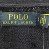 Polo Ralph Lauren Granatowy Kardigan z Warkoczowym Splotem z Wełny Kaszmirowej S GranatowyUżywany
