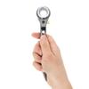 Takagi Ratchet Wrench, 17 X 19mm, Compact, Slim, Double-Ended, with Bent Chisel, Small, Lightweight, Slim Tool