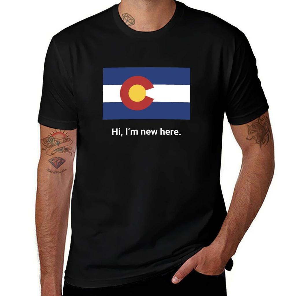 Move to Colorado Leaving California TShirt man graphic t shirt t shirt personalised TShirt