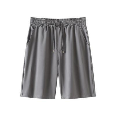 Shorts de sport décontractés d'été à séchage rapide pour hommes: Short Uni, à cordon, coupe ample