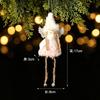 New Christmas decorative sequins pentagram Santa Claus pendant home Christmas tree decoration pendant