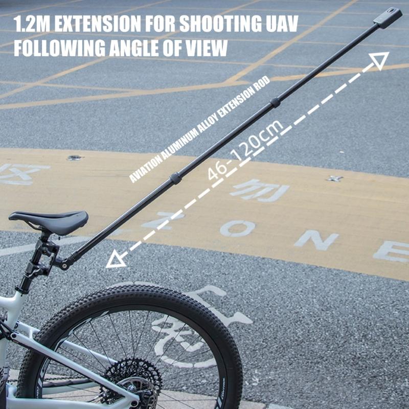 Universal Camera Holder Clamp Mount For Bikes Featuring Complete 360°rotatable 210°tilt Movement Secure Grip Design