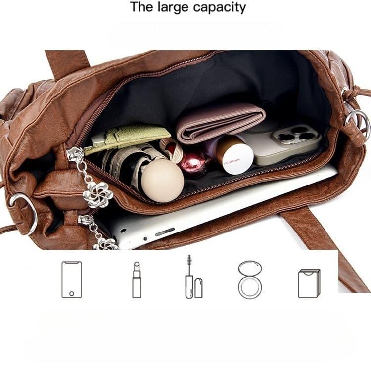Women's large capacity tote bag shoulder bag