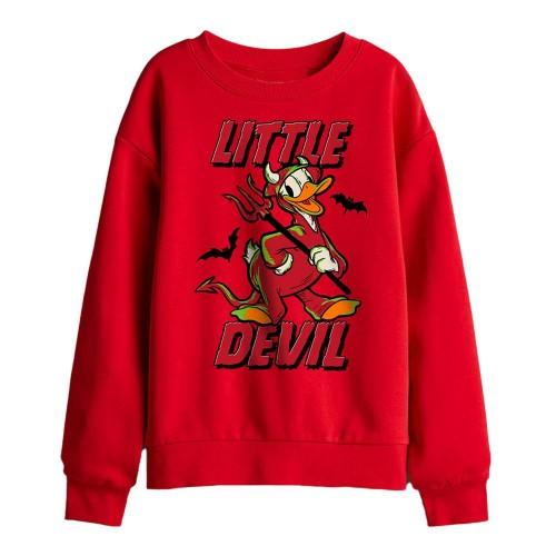 Disney Childrens/Kids Little Devil Donald Duck Sweatshirt