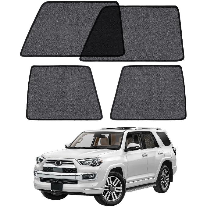 Car Window Shade for Subaru Forester -2024,2 Pack UV & Glare Protection, Breathable Privacy Screen, ect & Bug Blocker Magnetic Mesh Side Rear Sun