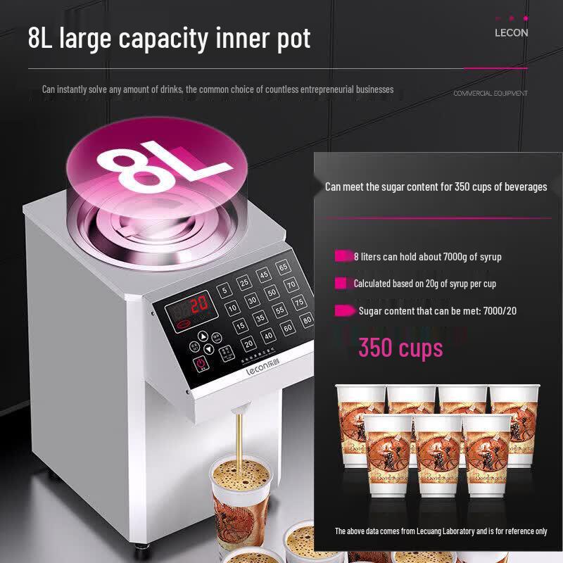Lecon Commercial Automatic Fructose Dispenser 8L