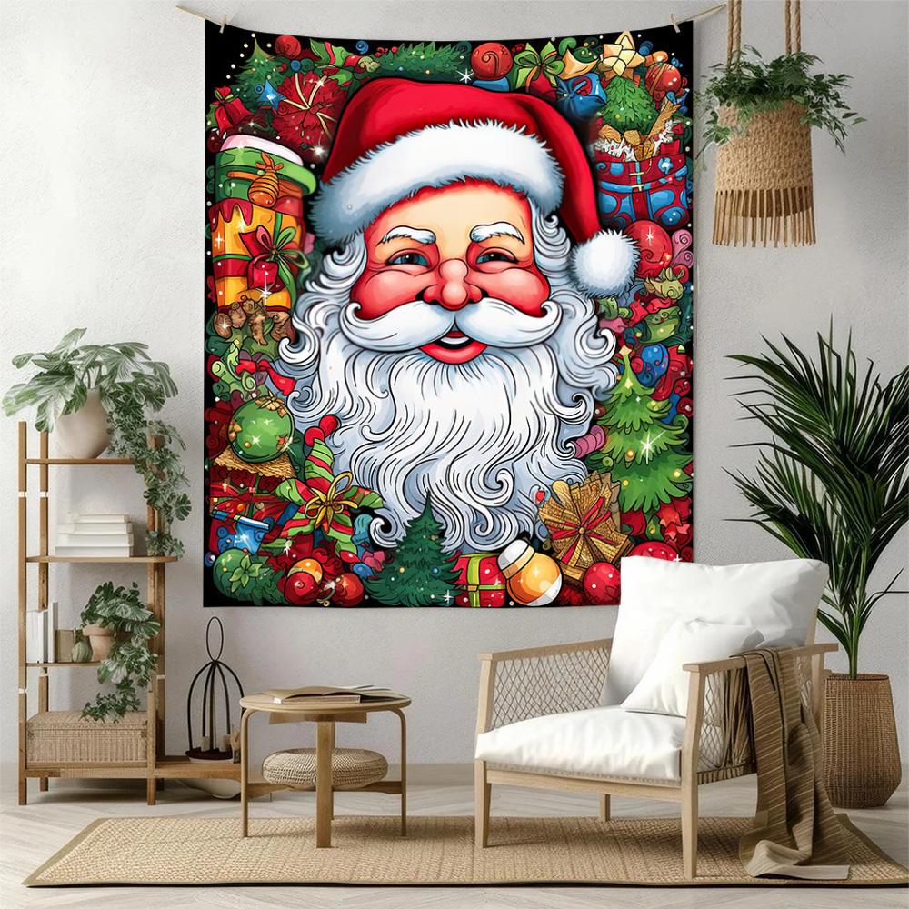 Christmas Wall Decor Tapestry Art For Pet Memorial Birthdaywedding Party Backdrop Family Gift
