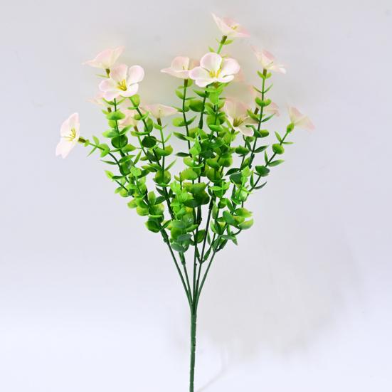 Artificial Flowers for Outdoors UV Resistant Mixed Bundles Fake Wildflower Bouquet Realistic Spring Planter Filler for Hanging Baskets Porch Patio