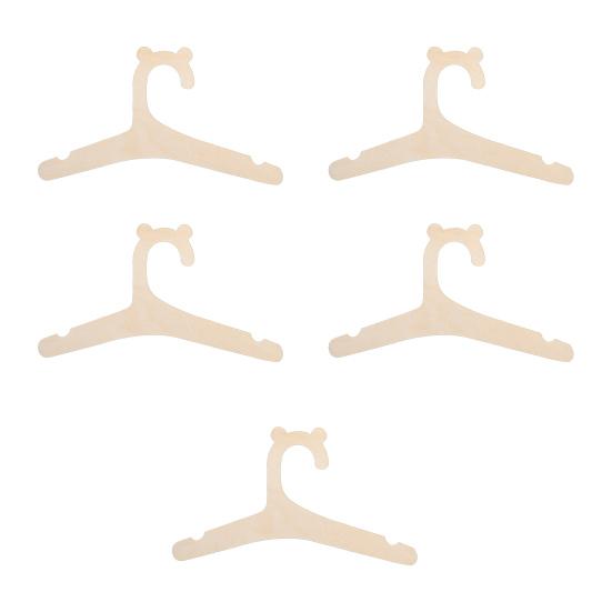 Wooden Clothes Hanger for Baby Clothes Cute Bear Ears Hanger Rack Toddlers Children Infant Hangers for Closet Coat Pants Clothing Storage
