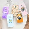 Transparent Case for Samsung A04 A14 A23 A34 A54 M23 M33 M52 M53 Realme Narzo 50 50I 50a Prime C35 C55 C30S 10 9 Pro H-23 Aggretsuko