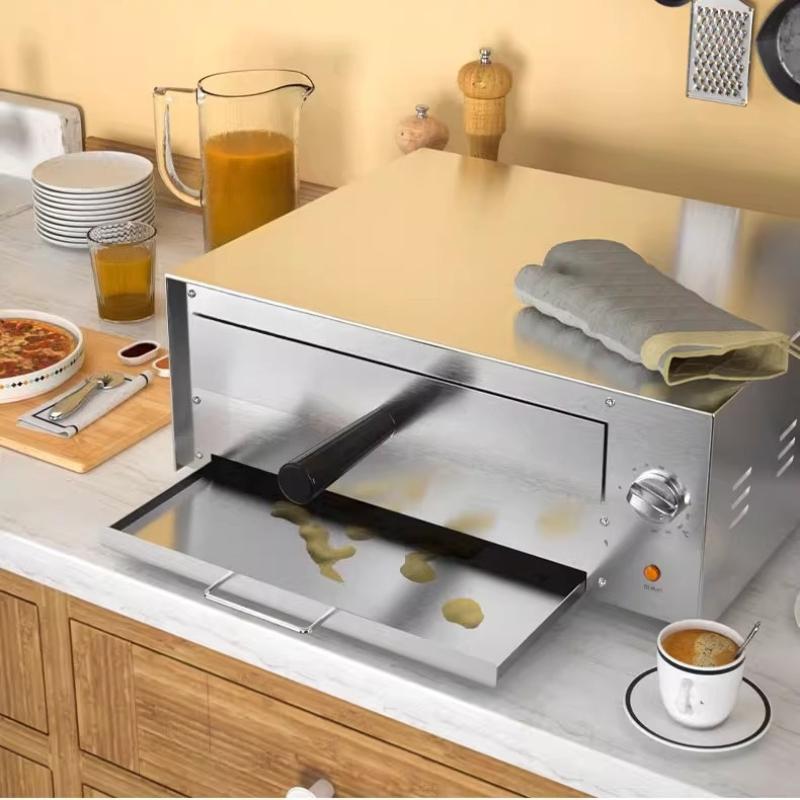 220V Pizza Stove Commercial Small Single Layer Thickened Electric Oven Bread Cake Oven