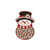 Christmas 2D Snowman with Antlers, Creative DIY for Wall Hanging and Tabletop Display