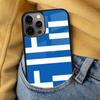 Greece Greek National Flags Soft Phone Case for iPhone 17 Air 16e Pro max 15 Pro 13 14 Plus 11 12 MagSafe Magnetic Coque