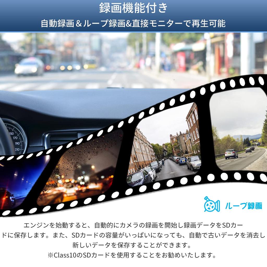 Hizenyo Backup Camera Monitor Set with Recording Backup 3x Zoom Rechargeable Truck Wireless Backup 24V Digital Split Display Compatible with