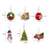 6Pcs Christmas Earrings for Women Xmas Style Dangle Earrings Gift for Girls