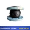 KXT Stainless Steel Flange Rubber Expansion Joint Connector