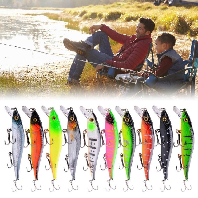 Artificial Minnow Fishing Lures Wobblers Fishing Accessories 12cm 13.7g Crankbait Swimbait Hard Crankbaits with Hook
