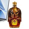 Liquor Decanters 300ml Decanters for Alcohol Airtight Lid 3D Design Empty Container for Wine Beverages Home Cellar Gathering