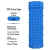 Inflatable TPU Camping Pad with Foot-Pump and Connectable Design for Hiking and Mountaineering