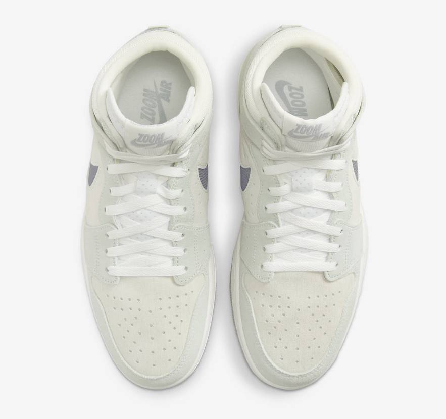 DV1307-101 Nike Air Jordan 1 High Zoom CMFT 2 Particle Grey (Men's)