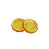 10pcs Artificial Lemon Slice Plastic Lemon Slice Fake Lemon Slice Simulation Fruit Decoration Decoration Photography Photo Props