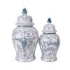 Jingdezhen Blue and White Porcelain Decorative Ceramic Jar for Home Entrance