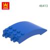 80Pcs/Lot 46413 Windshield Cockpit Cover Building Block Moc Attachments Works With featuring Bricks DO-IT-YOURSELF Children Plaything Present Box