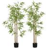 Artificial Plant Bamboo Artificial Tree Height 180 Cm with Pot, Indoor Decoration, Very Realistic