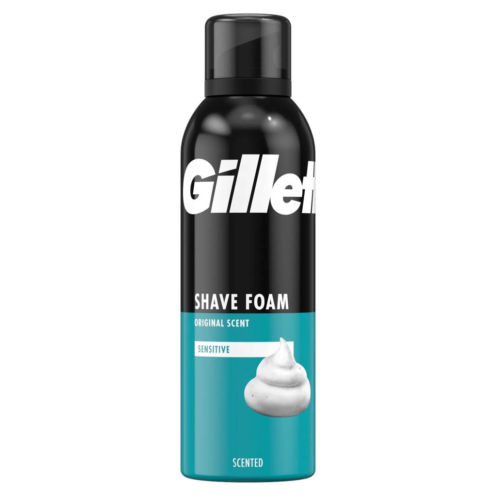 Gillette Classic Shaving Foam for Sensitive Skin 200ml