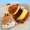 Shiba Bee Capybara Inu Honey Jar Plush Toy Animal Stuffed Doll Decoration Gift