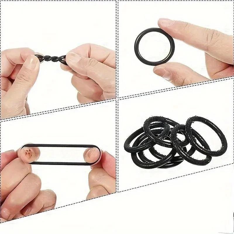 225 Stück O-Ring-Set Dichtungen 18 Größen Nitrilkautschuk Runde Dichtungsringe Elastisch Ölbeständig Unterlegscheiben Dichtungen Wasserhahn Professionell