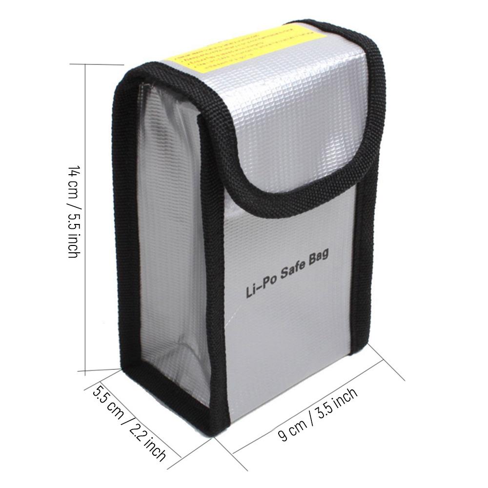 Fireproof Explosionproof Lipo Battery Safe Bag Portable Heat Resistant Pouch Sack for  DJI Phantom 3 Battery Charge &