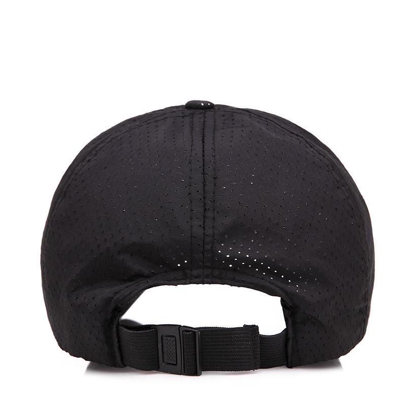 Hat Men's Fashion Punching Versatile Baseball Cap Outdoor Sunscreen Summer Shade Quick Drying Breathable Cap