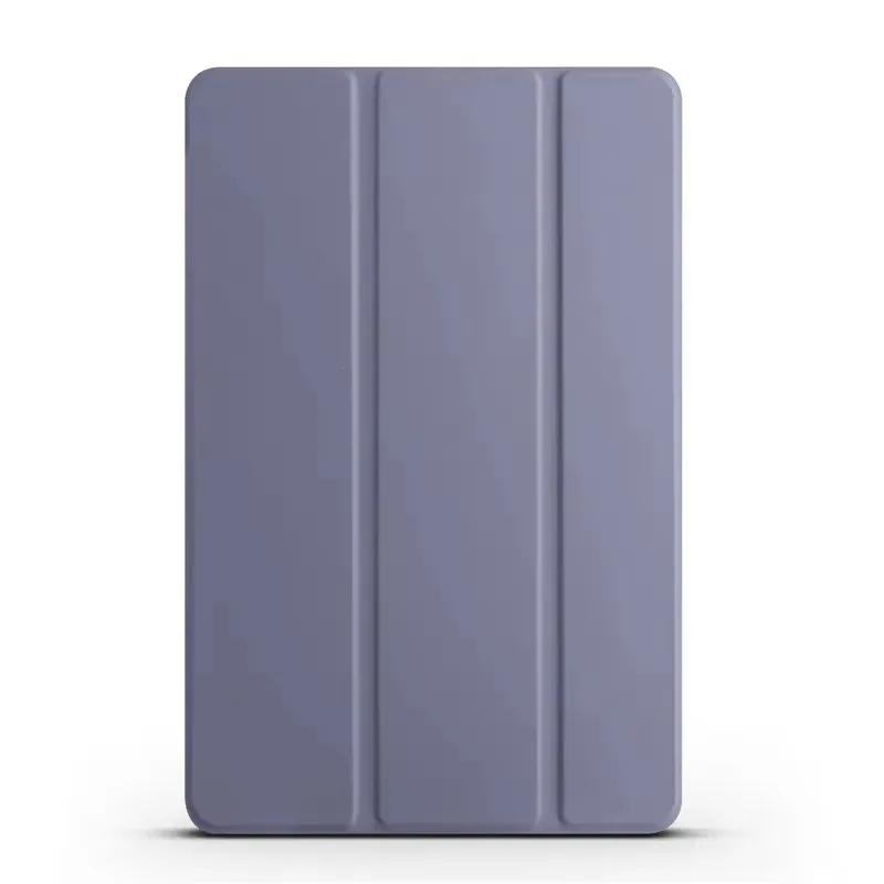 Slimme hoes voor Apple iPad Mini 7 8,3 inch Drievoudige Magnetische Lederen Stand Tablet Cover voor iPad Mini 6e Generatie A2567 Fund Mini 6 2021 gray