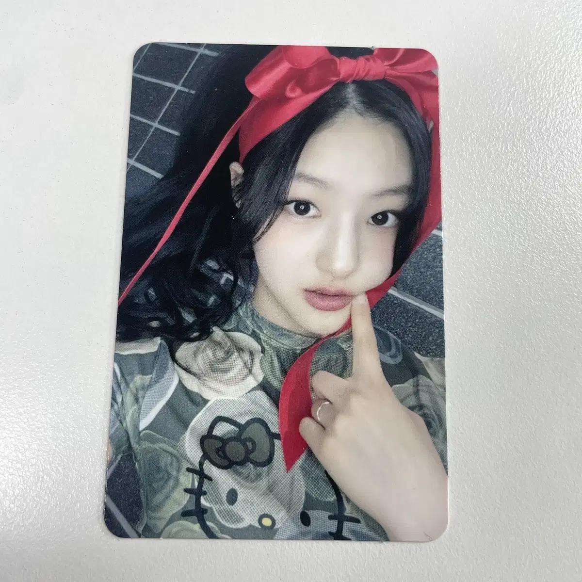

Kiss Of Life Keoff Haneul Midastouch Makestar Beauty Fear Ribbon Photocard