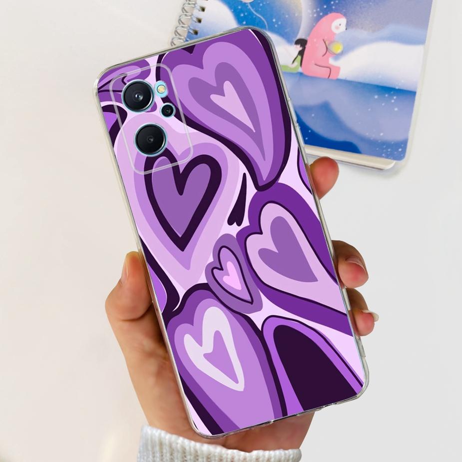 For Realme 9i Case RMX3491 New Fashion Painted Cover Clear Silicone Soft TPU Phone Case For Realme 9i 5G RMX3612 Realme9i Fundas