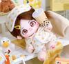 AXLUCE-Stuffed clothes-Stuffed toy-Clothes-20cm-Doll-Pajamas (Yellow)