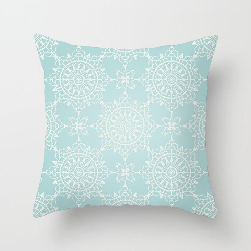 American Pattern Geometric Pillowcase Home Sofa Cushion Pillowcase