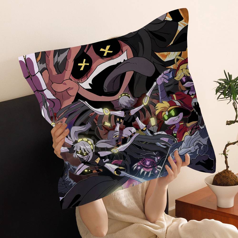

M-Murder D-Drones Cushion Cover Decorative Pillow Sofa Home Decor Case Pillow Cases 12x12Inch